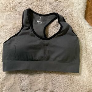 Iuga Sports Bra High Impact Womens XLarge Gray Racerback